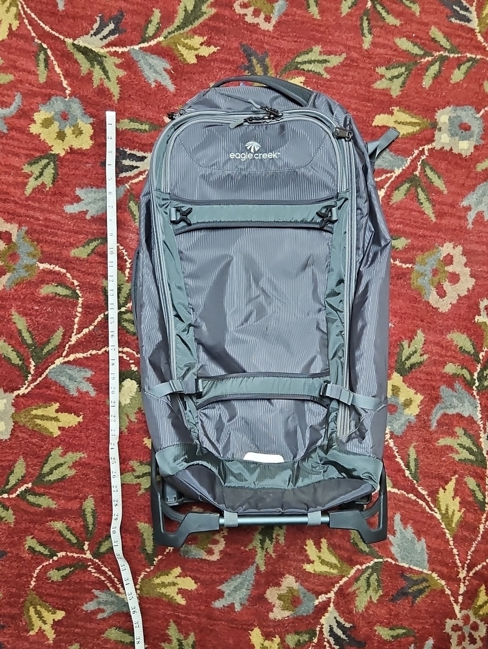 Eagle Creek Gray Rolling Travel Duffel - Lightweight Wheeled Pack